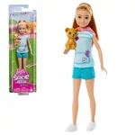 Kép 1/5 - Barbie: Stacie to the Rescue – Világosbarna hajú baba kiskutyussal – Mattel