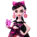 Kép 2/3 - Monster High: Scare-adise Island – Draculaura baba kiegészítőkkel – Mattel