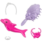 Kép 6/7 - Barbie: Színváltós sellő baba kiegészítőkkel – Mattel