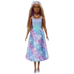 Kép 2/4 - Barbie Dreamtopia: Hercegnő baba kék-lila pillangós ruhában – Mattel