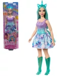Kép 1/4 - Barbie Dreamtopia: Unikornis baba kék-lila ruhában – Mattel
