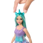 Kép 2/4 - Barbie Dreamtopia: Unikornis baba kék-lila ruhában – Mattel