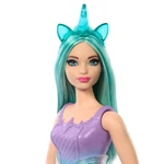 Kép 3/4 - Barbie Dreamtopia: Unikornis baba kék-lila ruhában – Mattel
