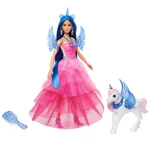 Kép 2/7 - Barbie: Zafír pegazus hercegnő baba kiegészítőkkel – Mattel