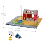 Kép 9/10 - Matchbox: Farm Adventure™ nagy pálya és játékszett – Mattel