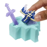 Kép 4/6 - Minecraft: Reveal Fantom minifigura türkiz kard alakú tárolóban – Mattel