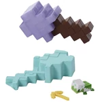 Kép 1/5 - Minecraft: Reveal Turtle minifigura lila kard alakú tárolóban – Mattel