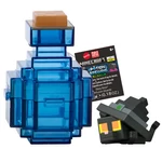 Kép 1/3 - Minecraft Reveal minifigura kék tárolóban – Mattel