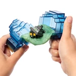 Kép 2/3 - Minecraft Reveal minifigura kék tárolóban – Mattel