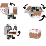 Kép 2/2 - Minecraft: Flippin Figs Panda átalakítható figura – Mattel