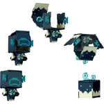 Kép 2/2 - Minecraft: Flippin Figs Warden átalakítható figura – Mattel