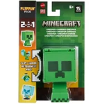 Kép 1/5 - Minecraft: Flippin Figs Creeper 2-az 1ben figura – Mattel