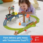 Kép 5/6 - Thomas és Barátai: Motorizált festékszállító Thomas mozdony pályaszett – Mattel
