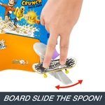 Kép 4/6 - Hot Wheels Skate: Tony Hawk gabonapehely fingerboard pályaszett cipővel – Mattel