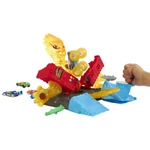 Kép 4/4 - Hot Wheels: Monster Trucks Power Smashers tűzszörny pályaszett – Mattel
