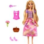 Kép 2/3 - Disney Hercegnők: Varázslatos Meglepetés Aranyhaj baba – Mattel