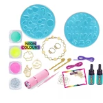 Kép 2/2 - Gemex: Gélből drágakő édesség ékszerkészítő szett