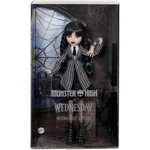 Kép 1/3 - Monster High X Wednesday: Wednesday Addams baba – Mattel