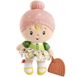 Kép 2/5 - Fisher-Price: Cuddle & Chime első rongybabám rágókával – Mattel