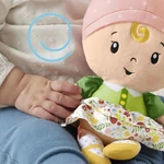 Kép 5/5 - Fisher-Price: Cuddle & Chime első rongybabám rágókával – Mattel