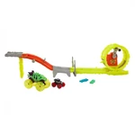 Kép 3/4 - Hot Wheels Monster Trucks: Power Smasher Hajsza pályaszett – Mattel