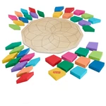 Kép 2/2 - Fisher-Price: Wood Fa mandala színkirakó – Mattel