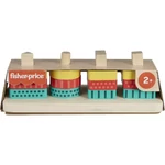 Kép 1/3 - Fisher-Price: Wood Fa formarakosgató fejlesztő játék – Mattel
