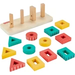 Kép 3/3 - Fisher-Price: Wood Fa formarakosgató fejlesztő játék – Mattel