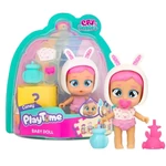 Kép 1/3 - Cry Babies: Playtime – Coney könnyes baba nyuszis sapkában