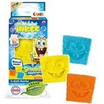 Kép 1/2 - Craze Inkee: Vegán fürdő bomba forma – Spongya Bob popcorn aromával 3 db-os
