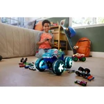 Kép 3/4 - Hot Wheels Monster Trucks: Távirányítós interaktív Mega Wrex monster kisautó – Mattel