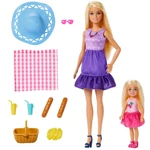 Kép 2/2 - Barbie: Barbie és Chelsea duo piknik készlet – Mattel