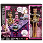 Kép 1/5 - Monster High: Scary Sweet Birthday – Clawdeen Wolf baba tortadíszítő játékszett – Mattel