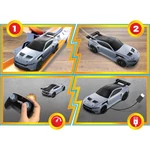 Kép 4/4 - Hot Wheels: Ford Mustang GTD távirányítós kisautó - Mattel