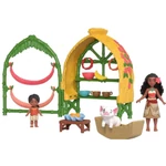 Kép 2/2 - Vaiana 2: Vaiana és Simea kunyhó játékszett – Mattel