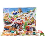 Kép 2/2 - Hot Wheels adventi naptár 10 db meglepetés autóval – Mattel