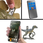 Kép 4/4 - Jurassic World kolosszális támadó Therizinosaurus – Mattel