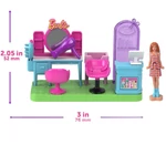 Kép 2/3 - Barbie: Mini BarbieLand – Fodrászat játékszett – Mattel