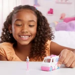 Kép 3/3 - Barbie: Mini BarbieLand jármű – Mentőautó -Mattel