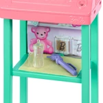 Kép 3/5 - Barbie szőke hajú gyerekorvos karrierbaba játékszett – Mattel