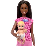 Kép 3/4 - Barbie barna hajú gyerekorvos karrierbaba játékszett – Mattel