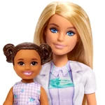 Kép 3/4 - Barbie szőke hajú fogorvos karrierbaba játékszett – Mattel