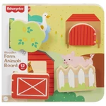 Kép 1/4 - Fisher-Price: Wood fa kukucsfarm készségfejlesztő játék – Mattel