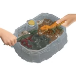 Kép 3/7 - Jurassic World: Dino Reveal Battle Pack arénával és 2 db dinó figurával- Mattel
