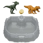 Kép 4/7 - Jurassic World: Dino Reveal Battle Pack arénával és 2 db dinó figurával- Mattel
