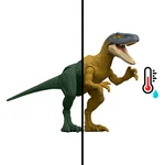 Kép 4/4 - Jurassic World: Dino Reveal Battle Pack csomag 2 db dinóval – Mattel