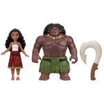 Kép 2/3 - Disney Hercegnők: Vaiana 2 – Vaiana és Maui figura játékszett – Mattel