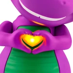 Kép 2/4 - Fisher-Price: Barney’s World Szívet mutató Barney – Mattel
