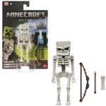 Kép 1/3 - Minecraft: Egy Minecraft film Csontváz akciófigura kiegészítőkkel – Mattel
