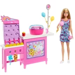 Kép 2/5 - Barbie Mysteries: Beach Detectives – Vattacukor stand játékszett babával – Mattel